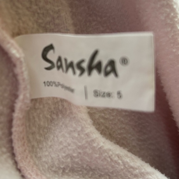 SANSHA Dance Warmup Onesie, Size 5/L, 100% Polyester, Excellent Condition - Picture 11 of 11